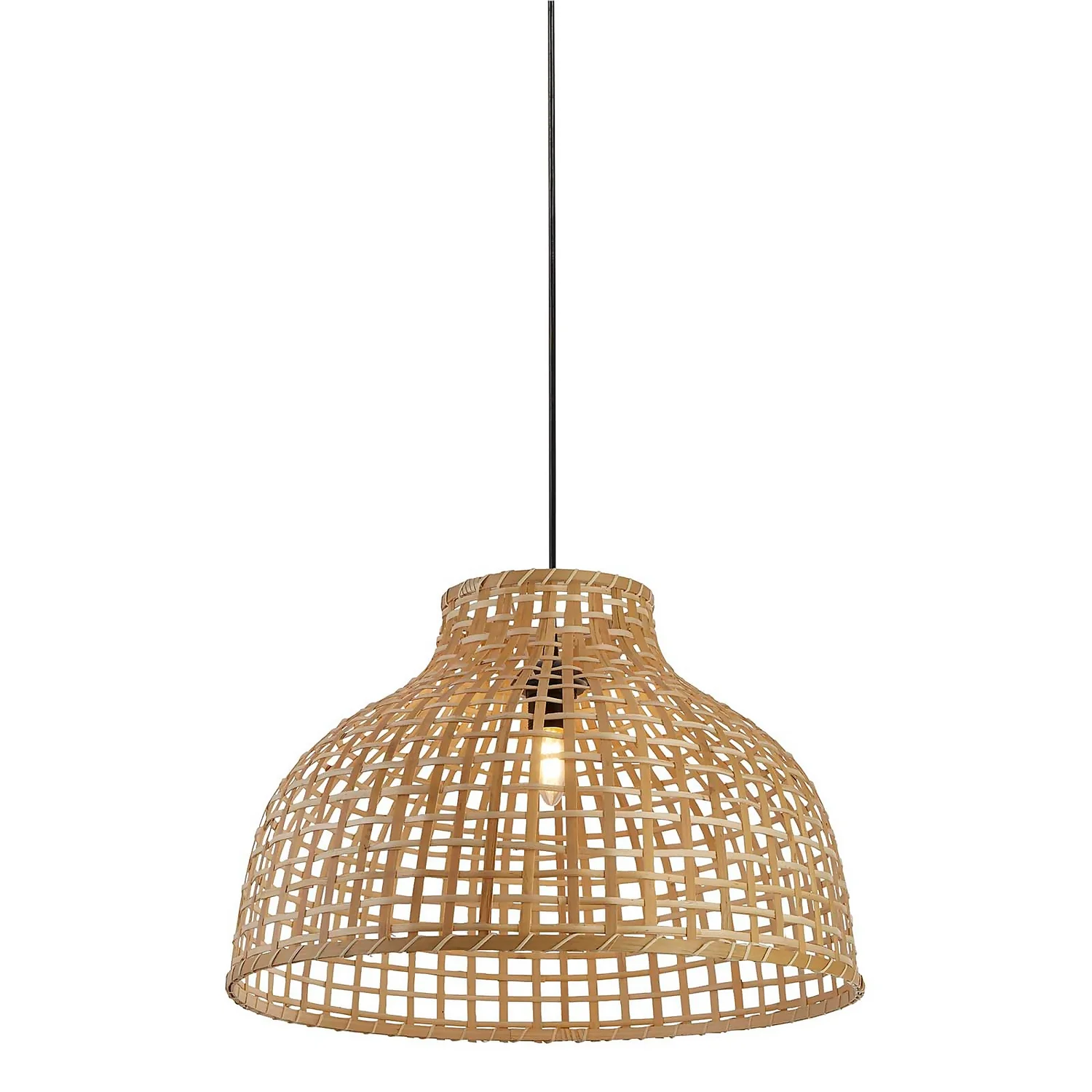 Belle Bamboo Woven Light Shade - Large 1 Belle Bamboo Woven Light Shade - Large