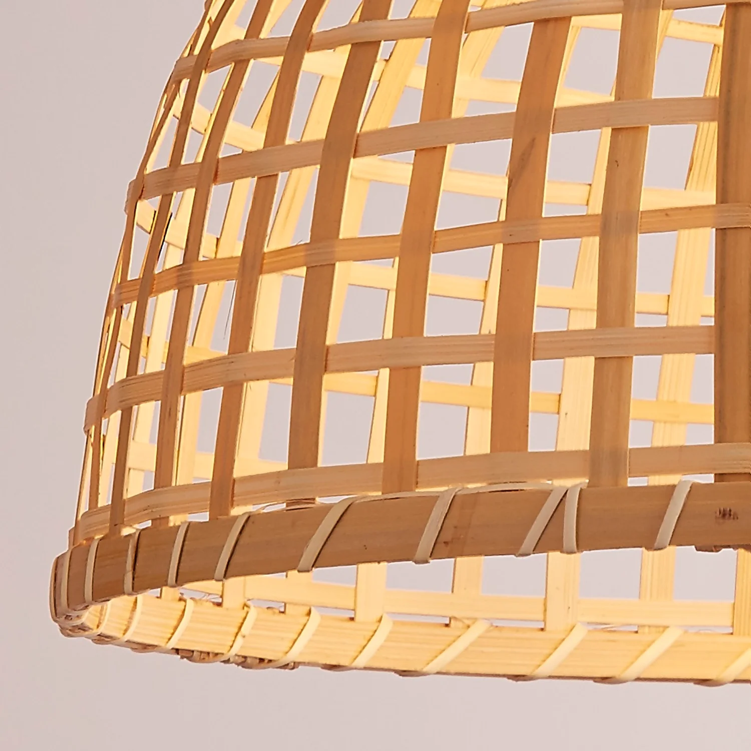 Belle Bamboo Woven Light Shade - Medium 5 Belle Bamboo Woven Light Shade - Medium - Image 5