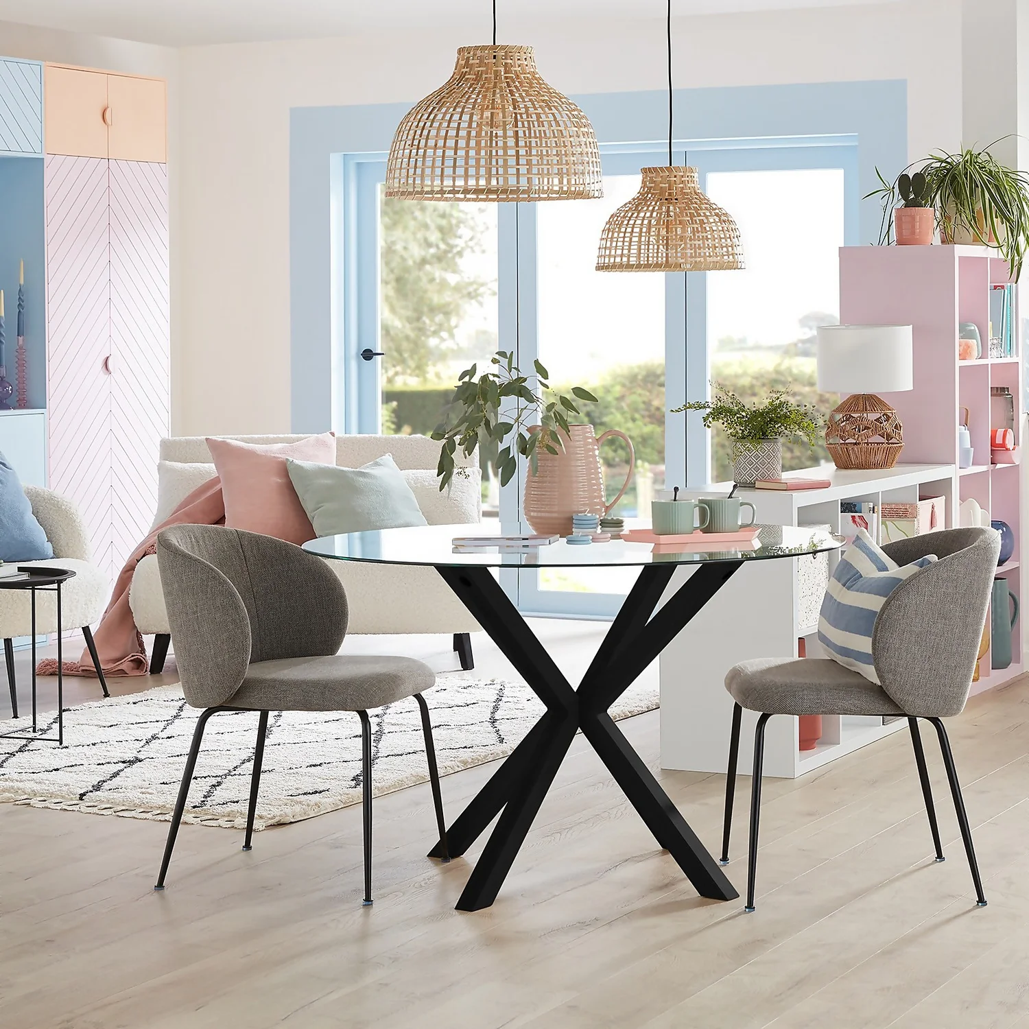 Belle Bamboo Woven Light Shade - Medium 6 Belle Bamboo Woven Light Shade - Medium - Image 6