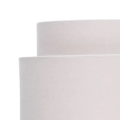 Finn Tier Drum Putty Linen Shade - 25cm 11 Finn Tier Drum Putty Linen Shade - 25cm -None || EGLO || Energizer Sales 13222467 1504901095927101