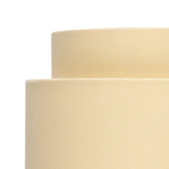 Finn Tier Drum Lemon Linen Shade - 25cm 11 Finn Tier Drum Lemon Linen Shade - 25cm -None || EGLO || Energizer Sales 13222470 3024901095709655