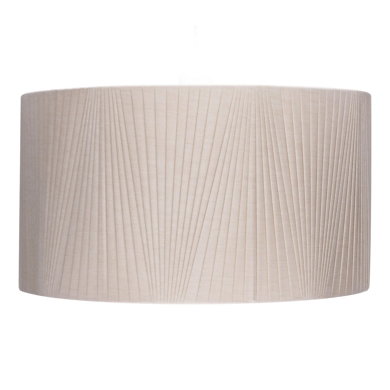 Raye Champagne Drum Pleated Silk Shade - 45cm 2 Raye Champagne Drum Pleated Silk Shade - 45cm - Image 2