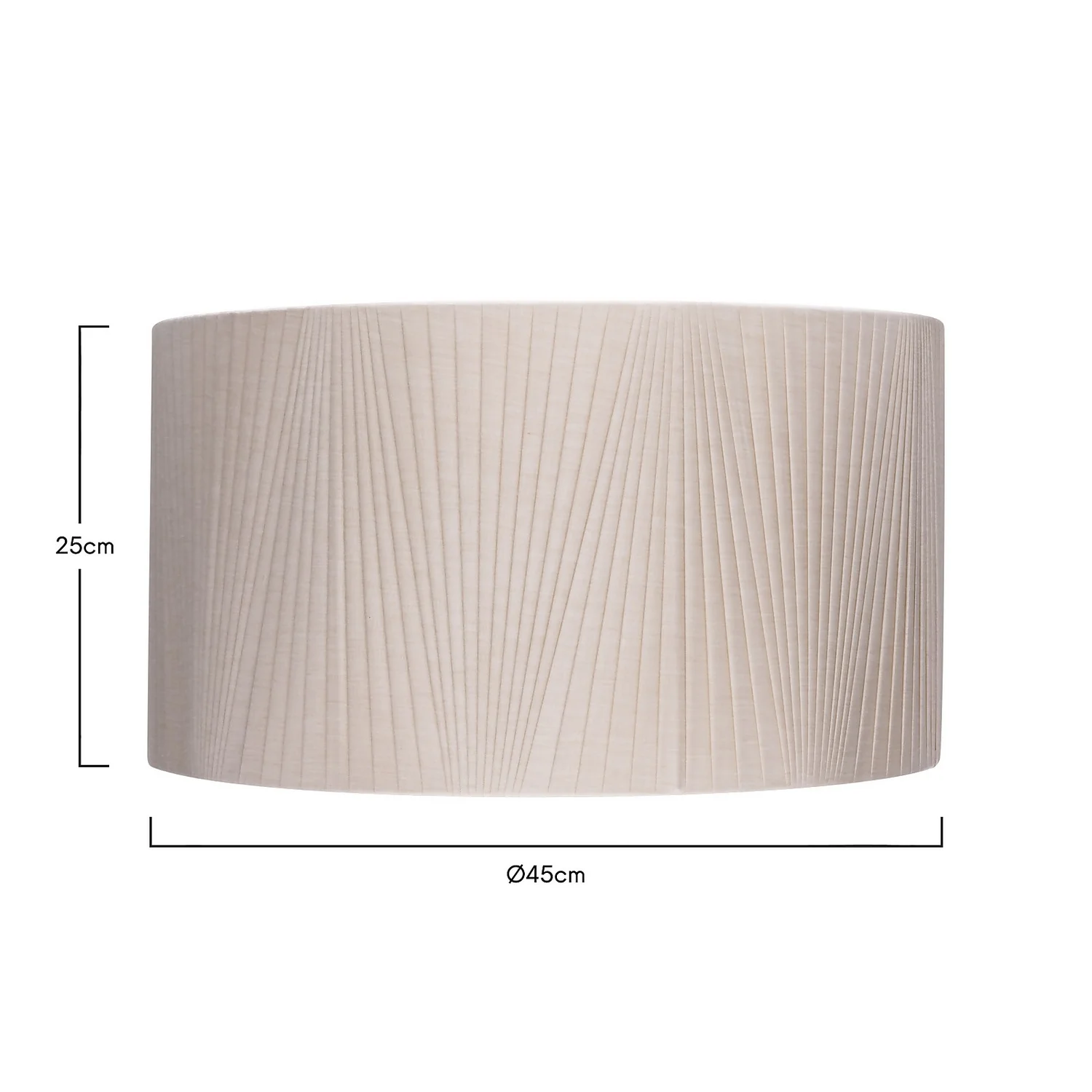Raye Champagne Drum Pleated Silk Shade - 45cm 5 Raye Champagne Drum Pleated Silk Shade - 45cm - Image 5