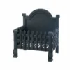Traditional Large Black Fire Basket