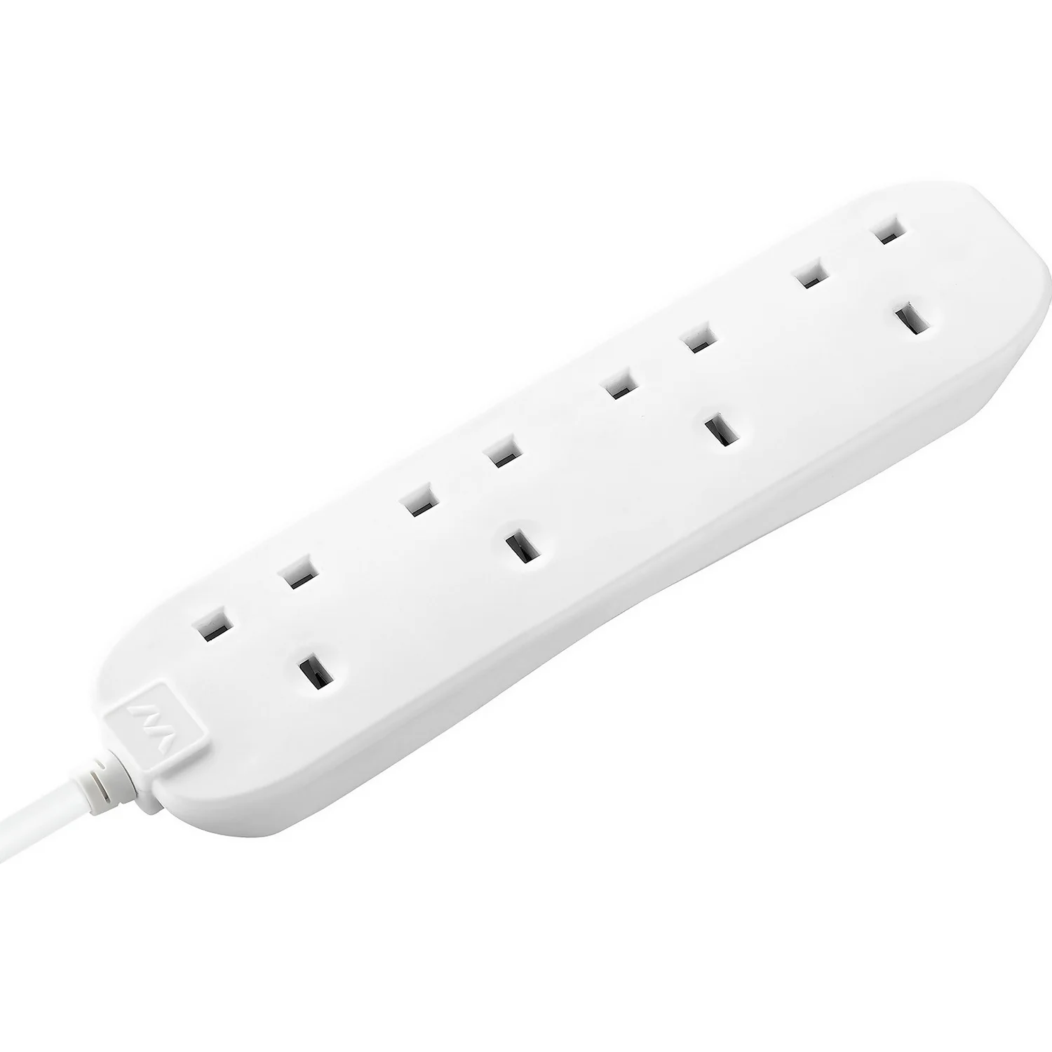 Masterplug 4 Socket 3 Metre 13 Amp White Extension Lead 3 Masterplug 4 Socket 3 Metre 13 Amp White Extension Lead - Image 3