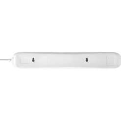Masterplug 6 Socket 1 Metre 13 Amp White Extension Lead -None || EGLO || Energizer Sales 13426298 2514947719814303