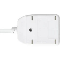 Masterplug Single Socket 5 Metre 13 Amp White Extension Lead -None || EGLO || Energizer Sales 13426299 2644947719010369