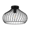 EGLO Staverton Black Steel Ceiling Light