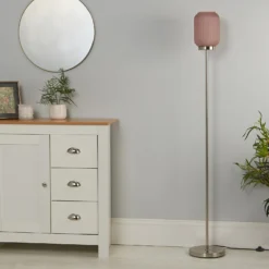 Pearl Frosted Floor Lamp - Rose -None || EGLO || Energizer Sales 13445400 1215042045722968