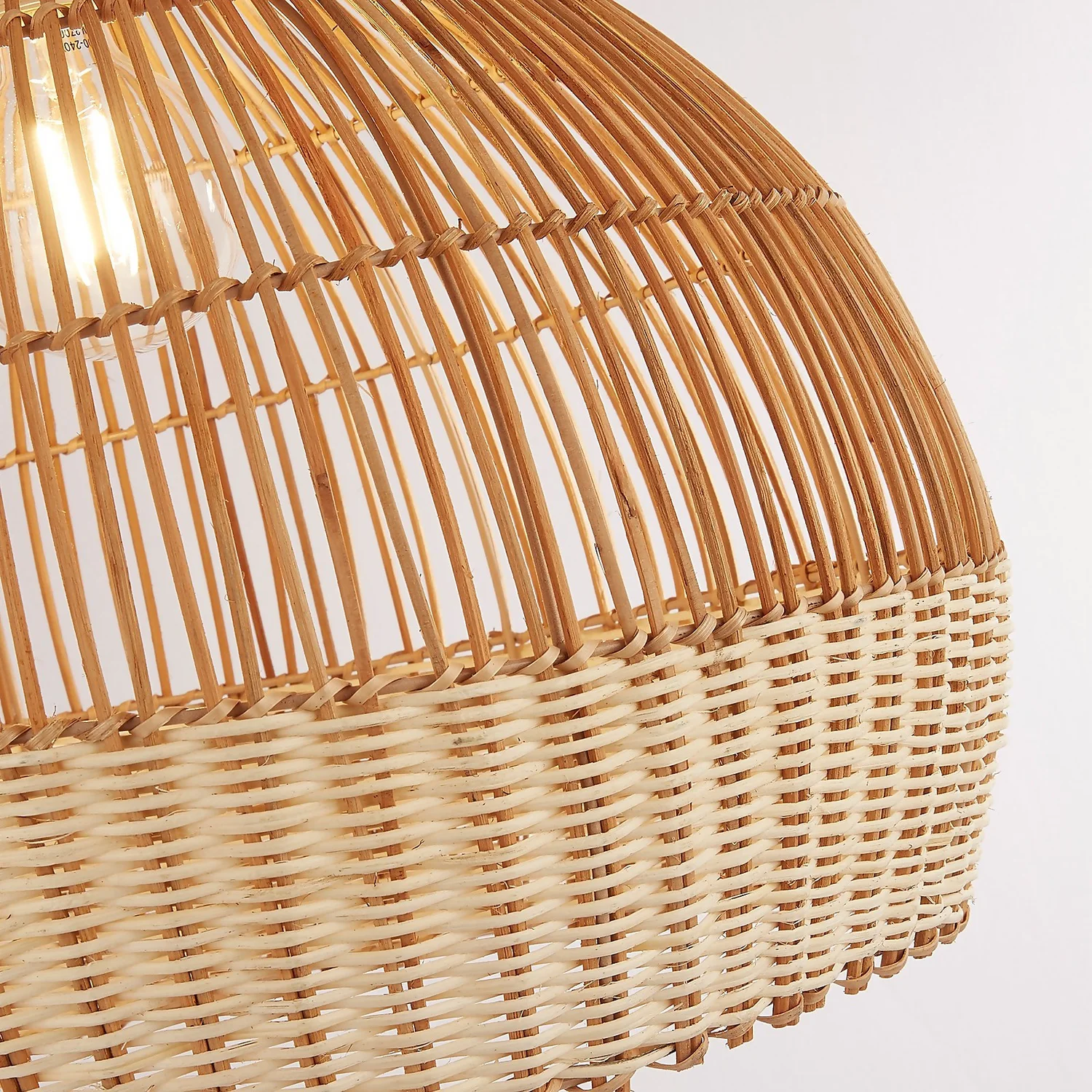 House Beautiful Woven Rattan Shade - Natural 4 House Beautiful Woven Rattan Shade - Natural - Image 4