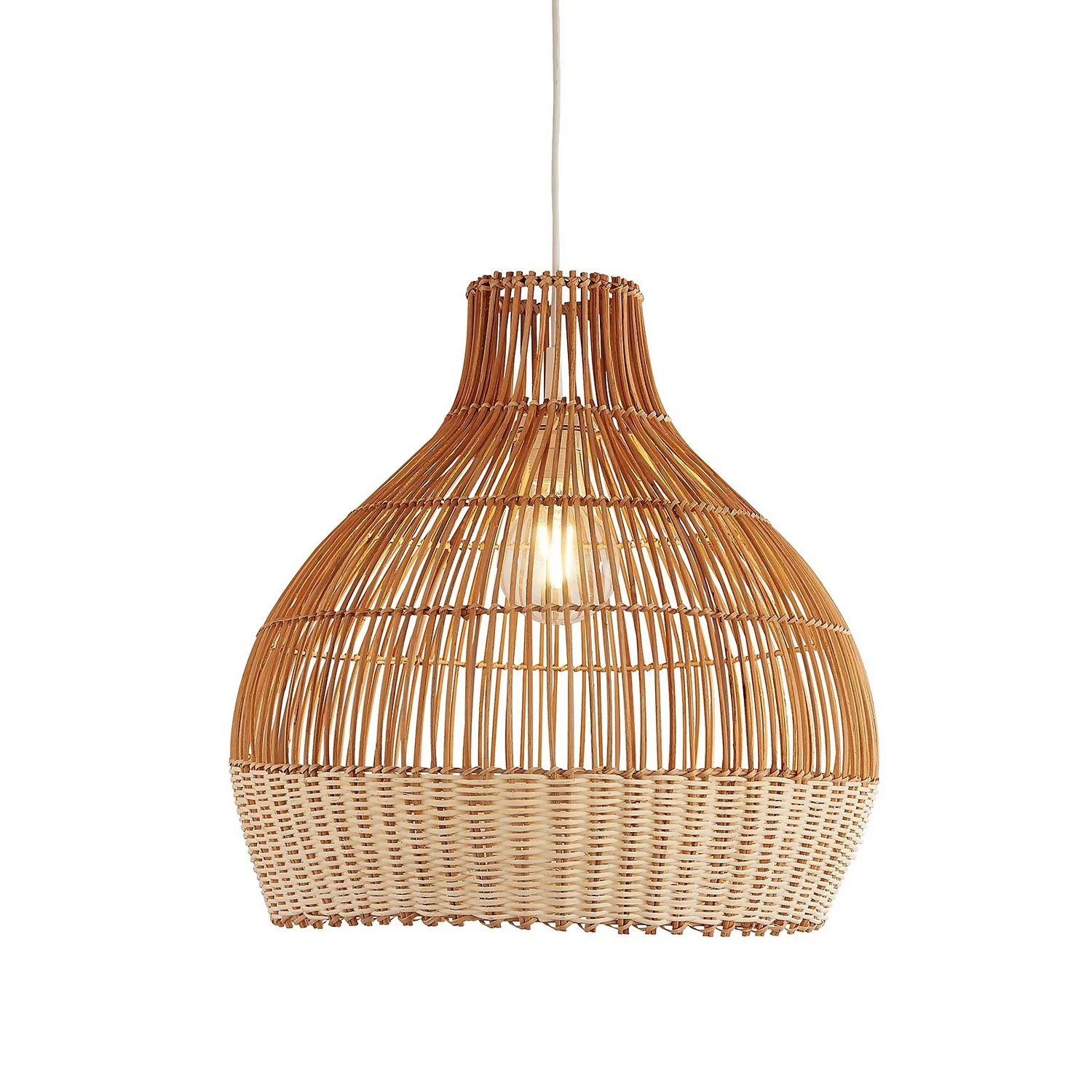 House Beautiful Woven Rattan Shade - Natural 2 House Beautiful Woven Rattan Shade - Natural - Image 2