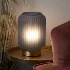 Pearl Frosted Table Lamp - Navy -None || EGLO || Energizer Sales 13445407 4585042048254716