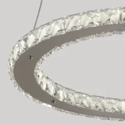 Atlanta LED Single Tier Ceiling Pendant Light - Chrome 8 Atlanta LED Single Tier Ceiling Pendant Light - Chrome -None || EGLO || Energizer Sales 13445413 1524976242138098