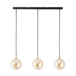 Shoreditch Three Light Diner Bar Light - Champagne & Brass -None || EGLO || Energizer Sales 13453786 1294915324488342