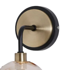 Shoreditch Glass Wall Light - Champagne & Brass -None || EGLO || Energizer Sales 13453787 1454915324460958