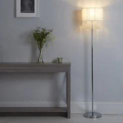 Bellano Floor Lamp - White -None || EGLO || Energizer Sales 13525818 3065009387472564
