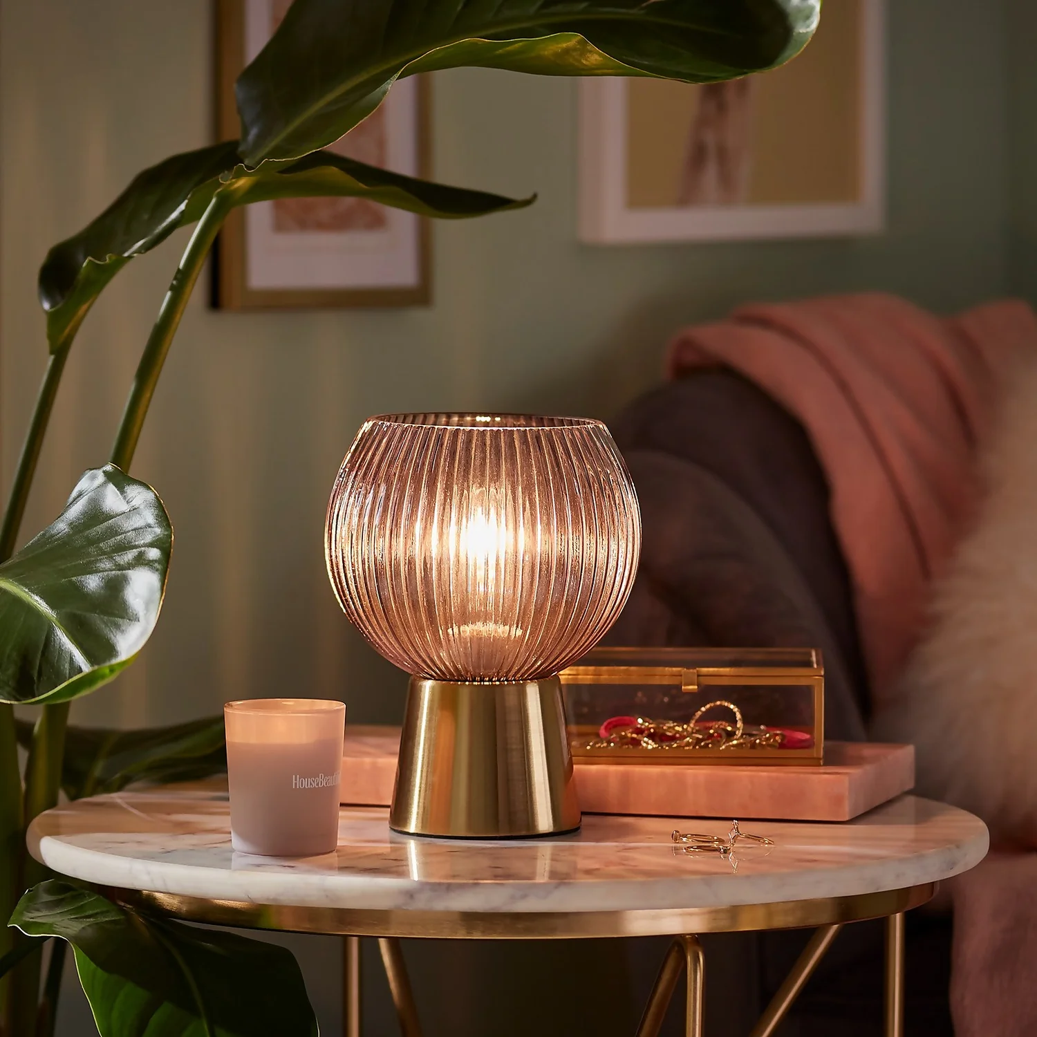 Naomi Table Lamp - Grey 1 Naomi Table Lamp - Grey