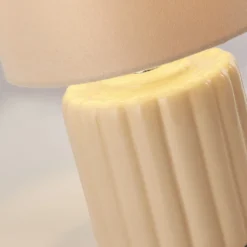 Phoebe Ceramic Table Lamp - Cream -None || EGLO || Energizer Sales 13525837 1244962282410850