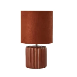 Phoebe Ceramic Table Lamp - Rust 7 Phoebe Ceramic Table Lamp - Rust -None || EGLO || Energizer Sales 13525839 8464962282341481