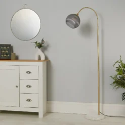 Naomi Floor Lamp - Grey -None || EGLO || Energizer Sales 13525840 1645042090198247
