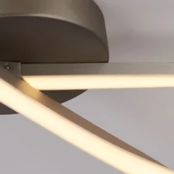 Austin LED Flush Ceiling Light - Satin Nickel -None || EGLO || Energizer Sales 13528462 9994976242665492