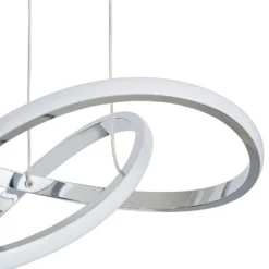 Boston LED Infinity Ceiling Pendant Light - Chrome -None || EGLO || Energizer Sales 13529582 1744945395661857