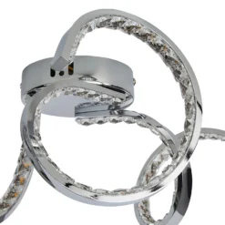 Napier LED 3 Arm Flush Ceiling Light - Chrome -None || EGLO || Energizer Sales 13529587 1734945396409292