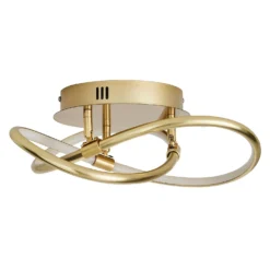 Bailey LED Spiral Flush Ceiling Light - Brass -None || EGLO || Energizer Sales 13529588 1014945396547787