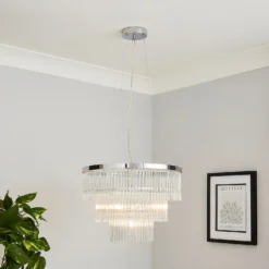 Highgate 3 Tier Pendant Light - Chrome