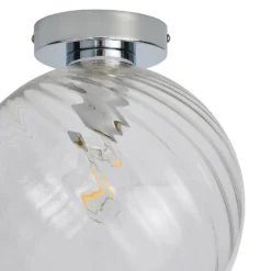 Amy Glass Flush Ceiling Light -None || EGLO || Energizer Sales 13529618 6534945395911097