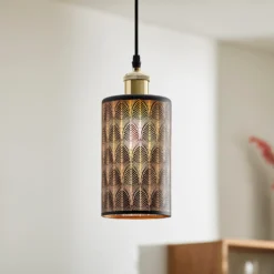 Shea Glass Easy Fit Shade - Black