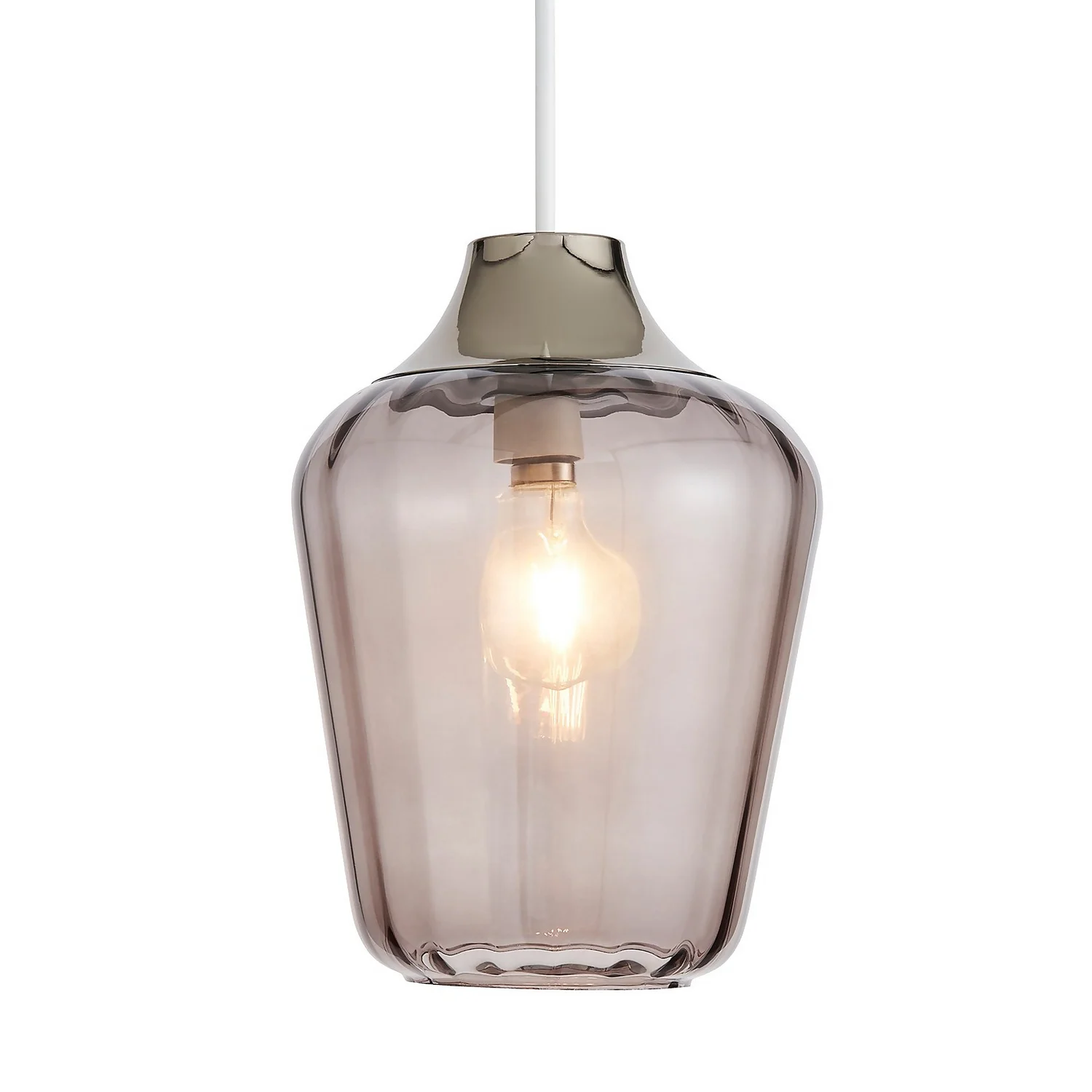 Adore Glass Easy Fit Shade - Smoked 2 Adore Glass Easy Fit Shade - Smoked - Image 2