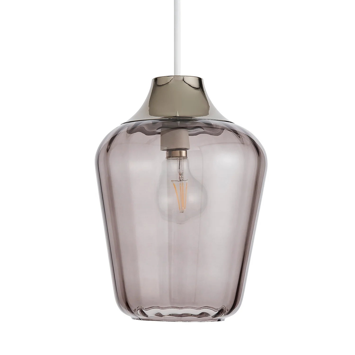 Adore Glass Easy Fit Shade - Smoked 3 Adore Glass Easy Fit Shade - Smoked - Image 3