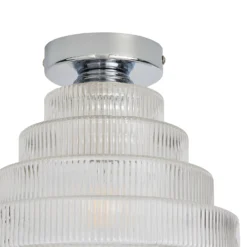 Monet Tiered Glass Flush Ceiling Light -None || EGLO || Energizer Sales 13529628 9474945395909987