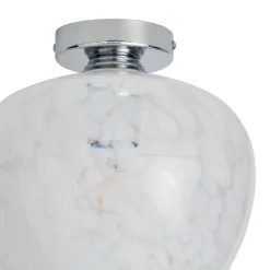 Fletcher Glass Flush Ceiling Light 7 Fletcher Glass Flush Ceiling Light -None || EGLO || Energizer Sales 13529630 1434945396620855