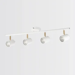 Thorpe 4 Lamp Spotlight Bar - White -None || EGLO || Energizer Sales 13624099 3344927765777749