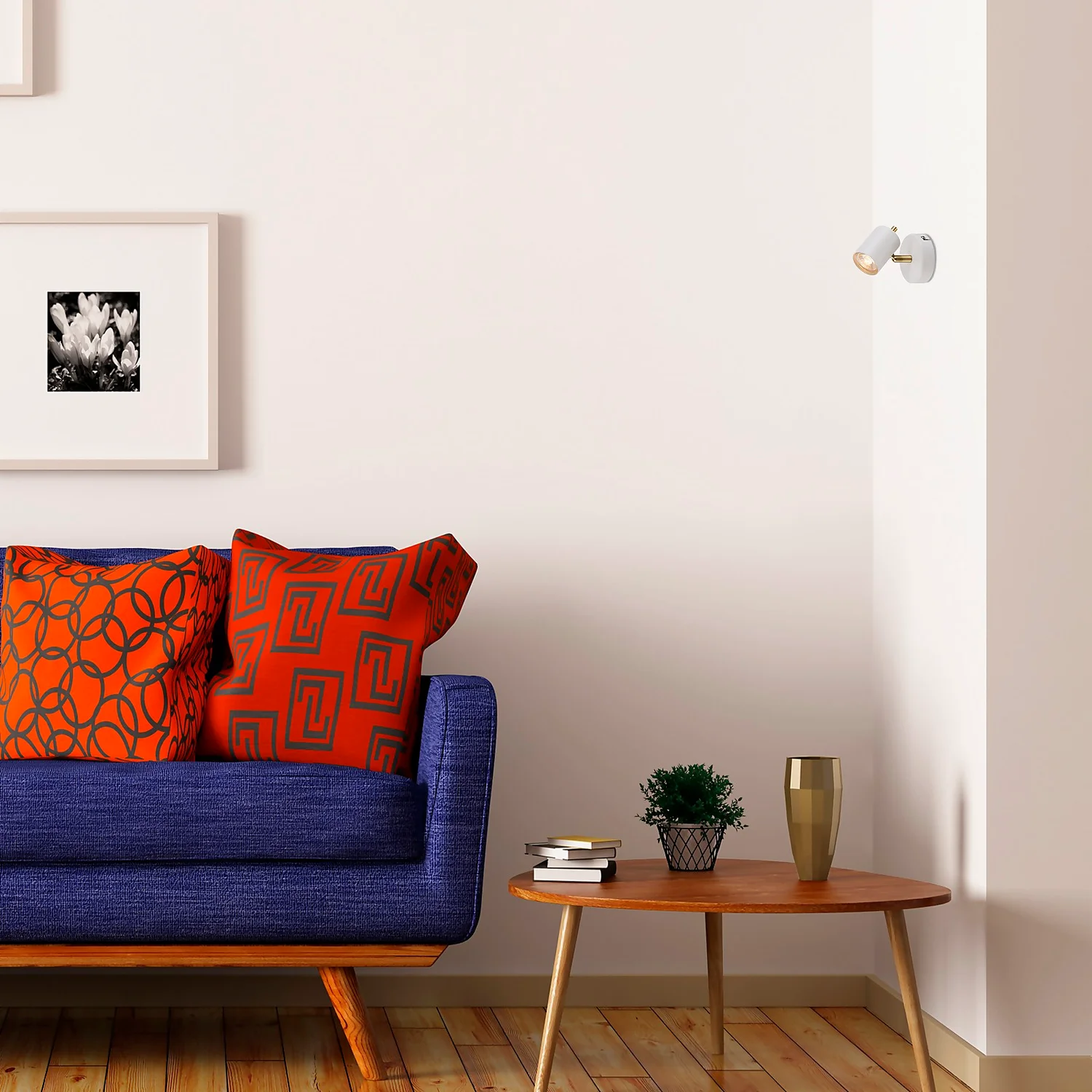 Thorpe Single Spotlight - White 2 Thorpe Single Spotlight - White - Image 2