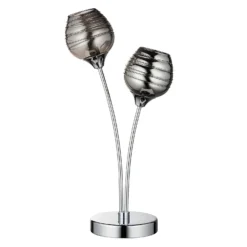 Marple Table Lamp - Chrome & Smoke -None || EGLO || Energizer Sales 13645373 7704956789274884