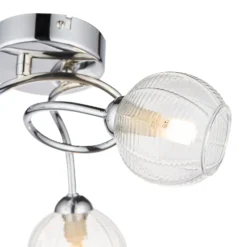 Tatton 3 Light Semi Flush Ceiling Light - Chrome -None || EGLO || Energizer Sales 13645375 1034942855445145