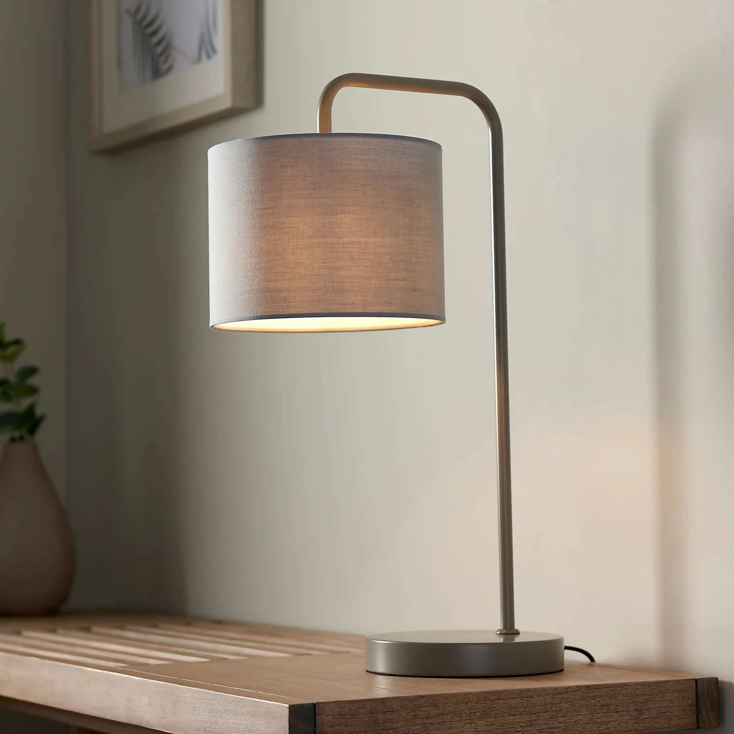 Kendal Table Lamp - Grey 1 Kendal Table Lamp - Grey