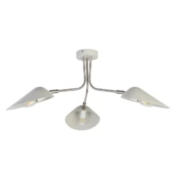 Laila 3 Light Semi-Flush Ceiling Light - Stone -None || EGLO || Energizer Sales 13661907 7684976242731630