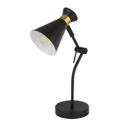 Balham Table Lamp - Black & Brass 6 Balham Table Lamp - Black & Brass -None || EGLO || Energizer Sales 13699652 1434976242823178