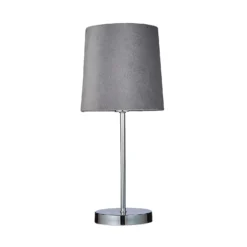 Paris Velvet Table Lamp - Grey -None || EGLO || Energizer Sales 13751359 1634969499107095