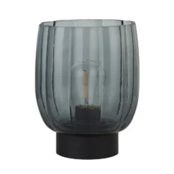 Olivia Battery Powered Table Lamp - Smoke 6 Olivia Battery Powered Table Lamp - Smoke -None || EGLO || Energizer Sales 13764008 8964980120065904