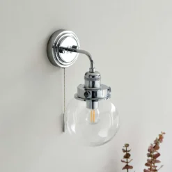 Cheswick Bathroom Wall Light - Chrome -None || EGLO || Energizer Sales 13794235 5734957104037407