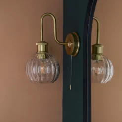Setley Bathroom Wall Light - Brass -None || EGLO || Energizer Sales 13794238 1884957104100623