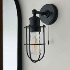 Portmore Bathroom Wall Light - Black -None || EGLO || Energizer Sales 13794239 1414957105370088