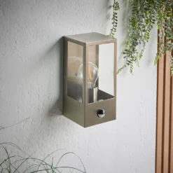 Oxford PIR Outdoor Wall Light - Stainless Steel -None || EGLO || Energizer Sales 13794245 1294957105559928