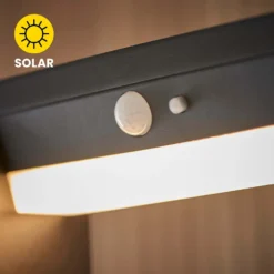 Dannah 80cm Photocell & PIR Solar Outdoor Floor Light - Black -None || EGLO || Energizer Sales 13794250 3864957104825315