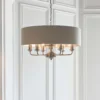 Highclere Pendant Light - 6lt Chrome